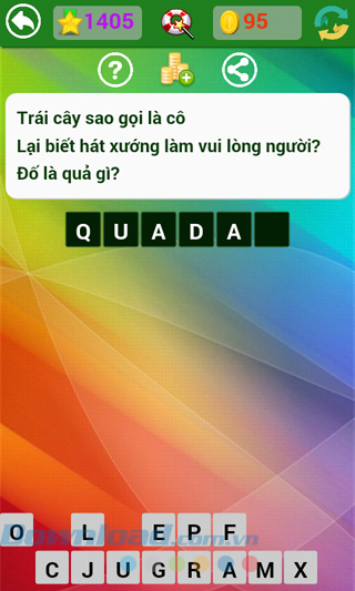 Đáp án trò chơi Đố vui dân gian - Phần 37