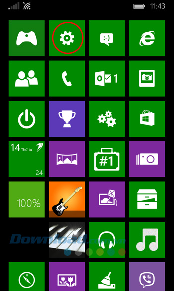 Cách mua ứng dụng trên Windows Phone qua SIM
