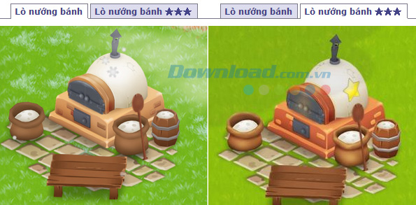 Cách sử dụng lò nướng bánh trong game Hay day