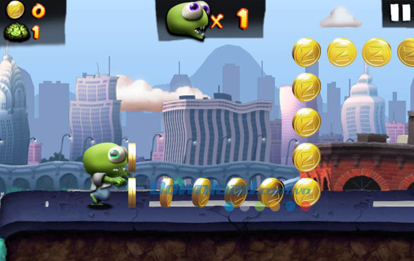 Mẹo kiếm nhiều vàng trong game Zombie Tsunami