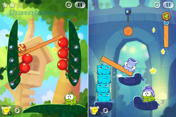 Bí quyết chinh phục game Cut The Rope 2