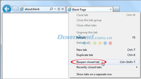 Hướng dẫn mở lại tab vừa đóng trên các trình duyệt nhanh nhất 