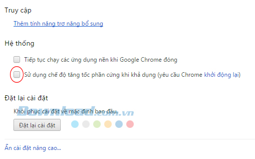 Cách tăng tốc duyệt web trên trình duyệt Chrome