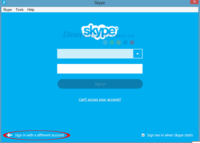 Cách đăng nhập Skype bằng tài khoản Facebook | Copy Paste Tool