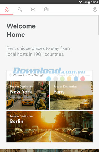 Airbnb for Android