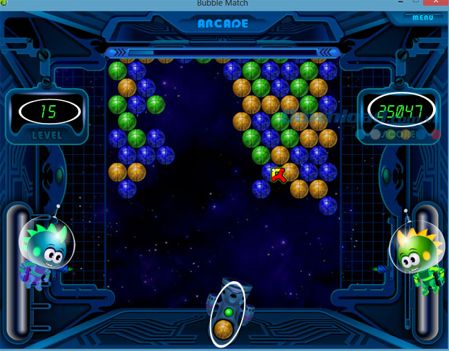 Hướng dẫn chơi Arcade trong Bubble Match hiệu quả nhất