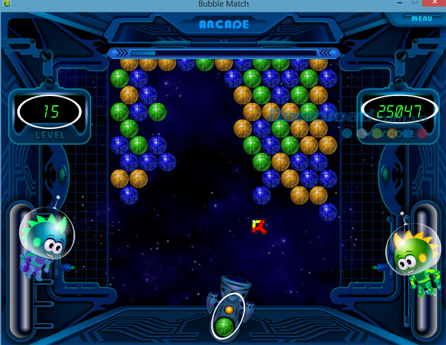 Hướng dẫn chơi Arcade trong Bubble Match hiệu quả nhất