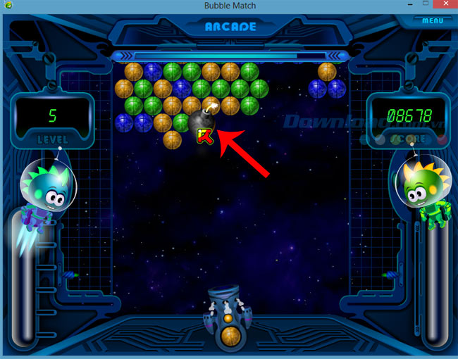 Hướng dẫn chơi Arcade trong Bubble Match hiệu quả nhất