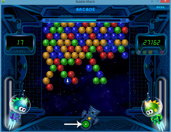 Hướng dẫn chơi Arcade trong Bubble Match hiệu quả nhất