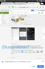 Tải file APK Installer về máy