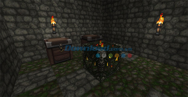 Dungeon - luyện ngục trong game Minecraft