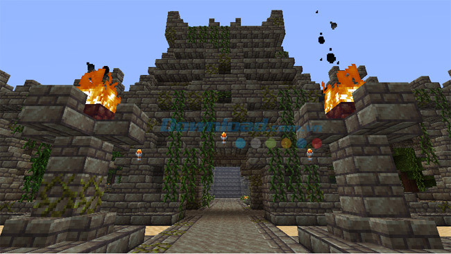 Đền thờ sa mạc trong game Minecraft