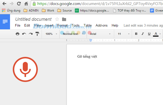 Cách soạn thảo văn bản bằng giọng nói với Google Docs 5.000+ - Cẩm Nang ...