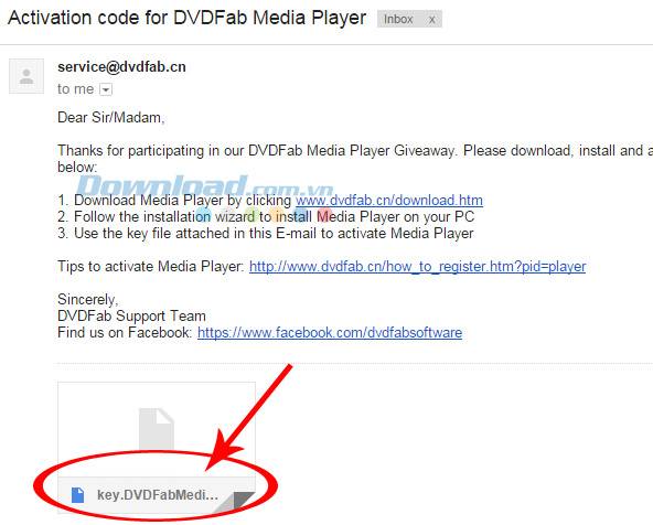 Tải key cho DVDFab Media Player