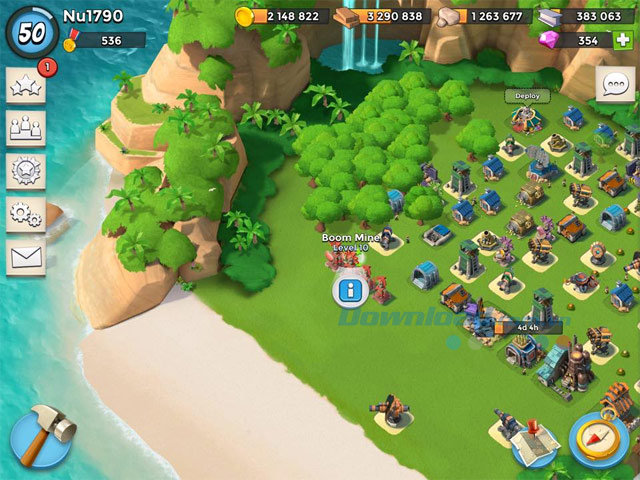 Sử dụng mìn trong Boom Beach hiệu quả