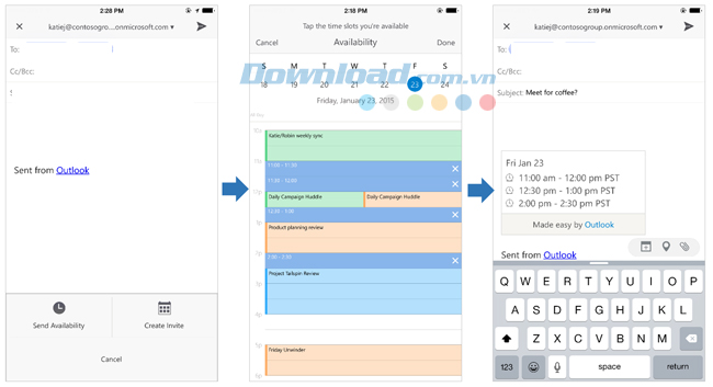 Outlook cho iOS