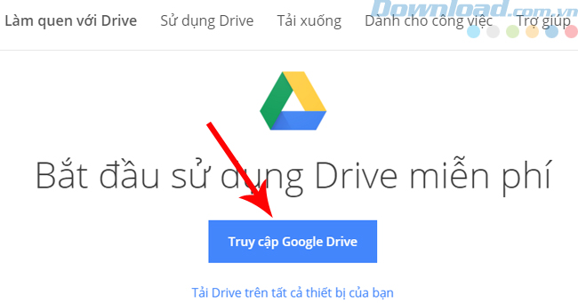 Cách sử dụng Google Drive trên máy tính