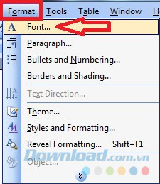 Microsoft Office – Cách cài font chữ mặc định trong Word