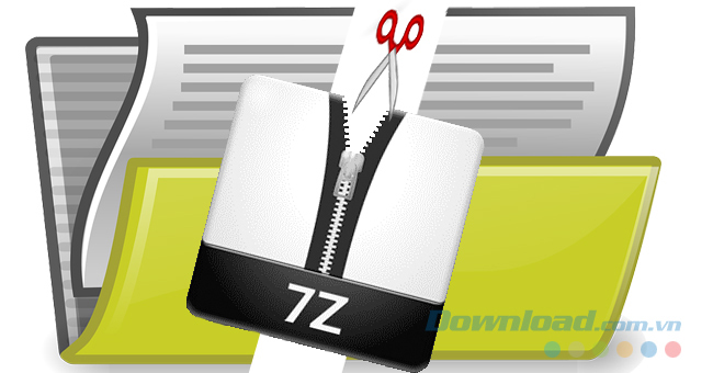 Hướng dẫn cắt và nối file bằng 7-Zip - Download.vn