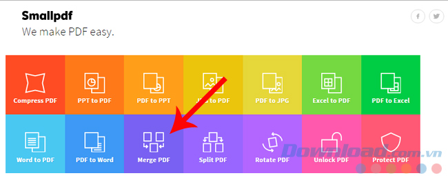Hướng dẫn cách ghép file PDF, nối file PDF không cần phần mềm