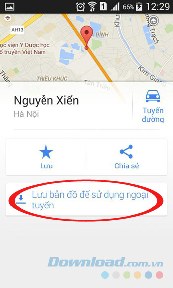 Lưu bản đồ