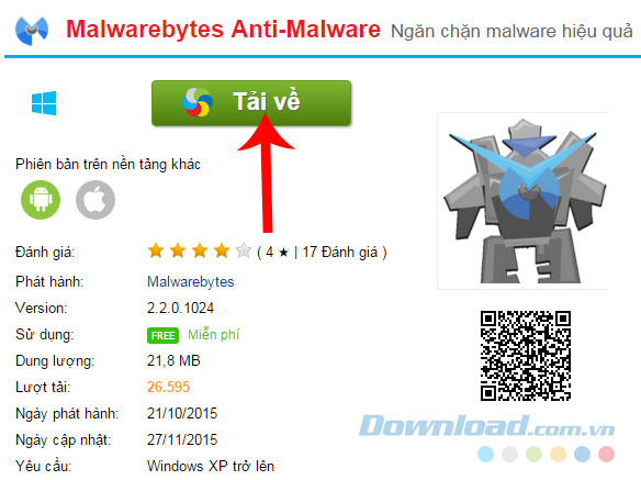 Tải Malware anti malware