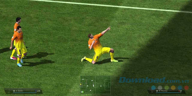 Cách ăn mừng bàn thắng trong FIFA Online 3