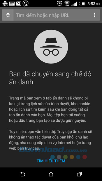 Duyệt web ẩn danh