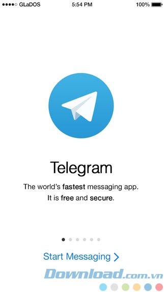 Chat siêu tốc với Telegram