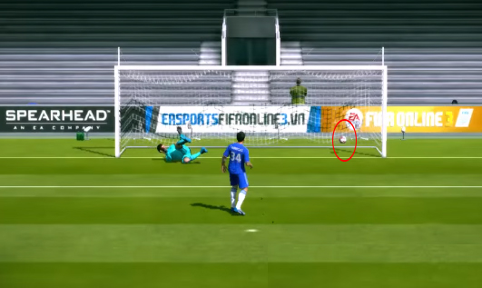 Cách sút penalty vào góc chết game FIFA Online 3 New Engine