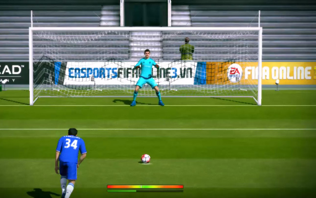 Hướng dẫn sút Penalty trong game FIFA Online 3 New Engine