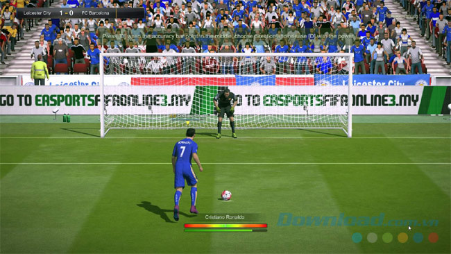 Hướng dẫn sút penalty trong FIFA Online 3 New Engine
