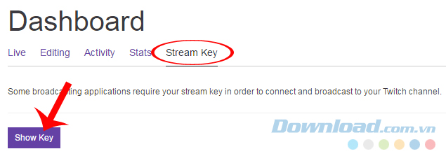 Stream Key