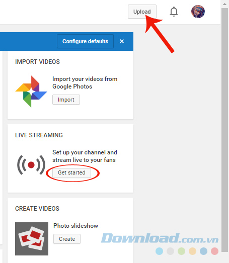 Stream video Youtube bằng XSplit Broadcaster 