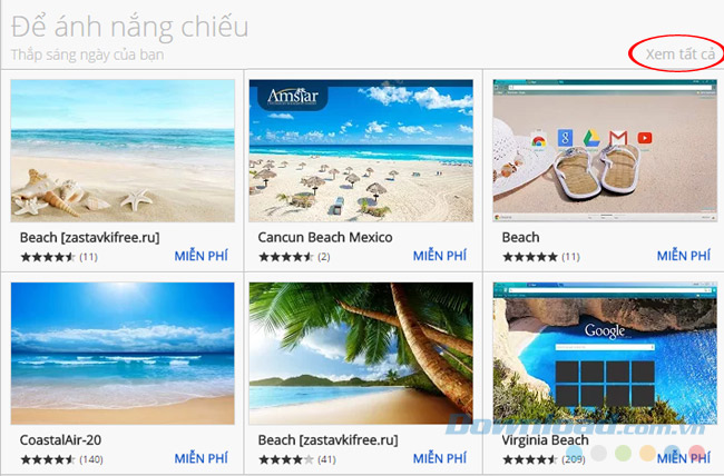 Theme mới cho Chrome