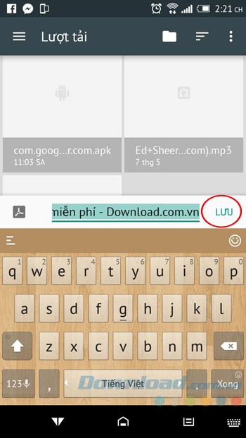 Lưu thành file PDF