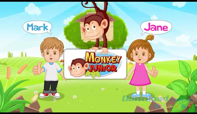Học tiếng Anh bằng Monkey Junior