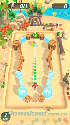 Cách chơi game Angry Birds Action