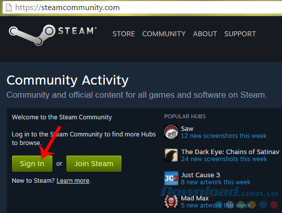 Download game Steam
