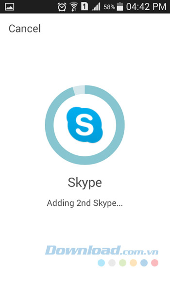 Thêm Skype