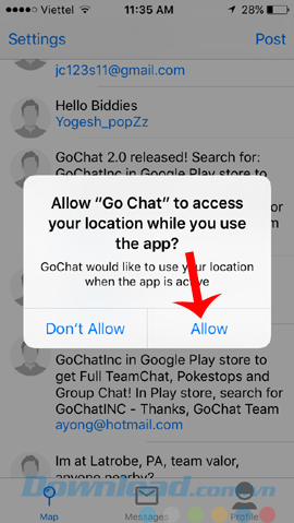 ứng dụng GoChat