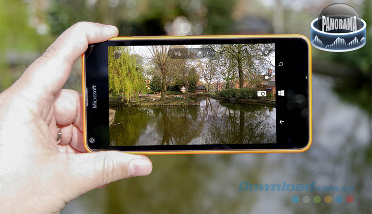 Windows Phone đã chụp được Panorama