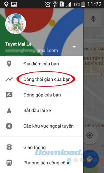 Dòng thời gian của bạn