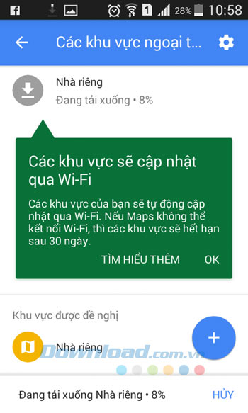 Quá trình tải ngoại tuyến