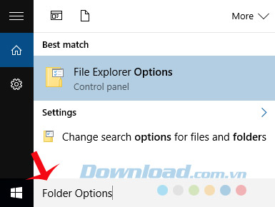 File Explorer Options