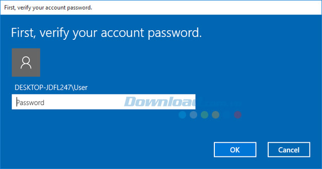 Nhập mật khẩu