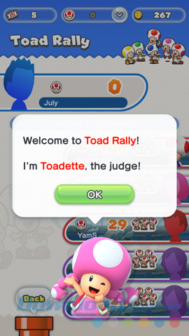 Toad Rally