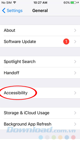 Accessibility 