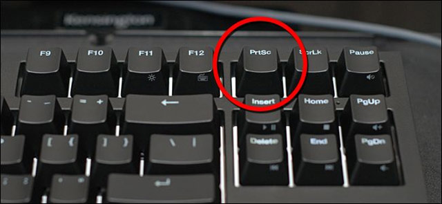 Phím PrtSc trên bàn phím