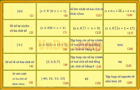 Đề thi Violympic môn Toán lớp 6 vòng 3